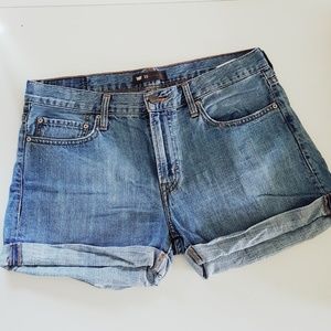 Levi's Shorts - LEVI'S HIGH WAISTED MEDIUM WASH JEAN SHORTS Levi's Shorts - LEVI'S HIGH WAISTED MEDIUM WASH JEAN SHORTS